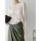 Loose Blouse Thin Short Top - Livefree