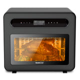 Geek Chef Steam Air Fryer Toast Oven Combo , 26 QT Steam Convection Oven Countertop , 50 Cooking Presets, With 6 Slice Toast, 12 In Pizza, Black Stainless Steel. Prohibited From Listing On Amazon - Livefree