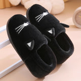 Couple Cute Cartoon Warm Postpartum Shoes For Women - Livefree