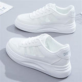 Women's All-matching Casual Sports Leather Summer White Sneakers Internet Celebrity - Livefree