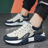 Running Sports Shoes Men Breathable Lightweight Non-slip Outdoor Sneakers - Livefree