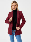 Womens Casual Blazer Jacket  Long Sleeve Work 0ffice Blazer Lapel  Jacket - Livefree