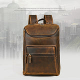 Retro Leather Large Capacity Multifunctional Leisure Travel Backpack - Livefree