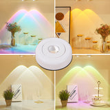 Led Lights Wireless Closet Kitchen Lights Under Furniture Battery Powered Sunset Nightlight Wall Lamp Bedroom Decoration Cabinet - Livefree