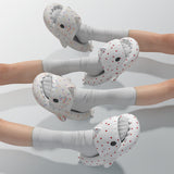 Lovers Shark Slippers Heart Print Shoes Women Men - Livefree