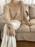 Loose Blouse Thin Short Top - Livefree