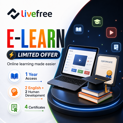 E-learn — Limited Offer - Livefree