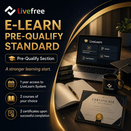 E-Learn (Pre-Qualify Standard) - Livefree