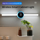 Smart Cabinet Light Clock Timing Sensor Light Removable LED Wardrobe Light Manual Sweep Switch Light - Livefree