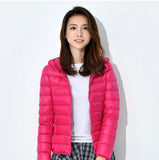 Short Lightweight Thickened Thermal Slim Fit Korean Style White Duck Down Fashionable Jacket - Livefree