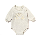 Spring And Autumn Romper R Baby Long Sleeve Waffle - Livefree