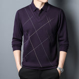 Spring And Autumn Men's Long Sleeve Fake Two Pieces T-shirt - Livefree