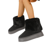 Fashion Casual All-matching Women's Snow Boots - Livefree