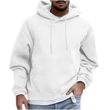 Men's Hoodie Solid Color Casual