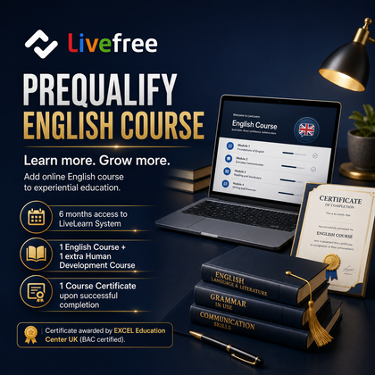 Prequalify — English Course - Livefree