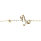Zodiac Horoscope Star Sign Bracelet Capricorn - shop.livefree.co.uk