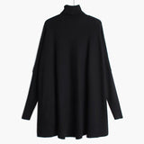 Oversized Knitting Sweater Loose Fit  Turtleneck Long Sleeve Women Pullovers New Fashion Tide Spring Autumn  19A-a43 - Livefree