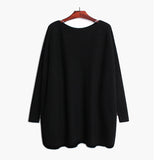 Oversized Knitting Sweater Loose Fit  Turtleneck Long Sleeve Women Pullovers New Fashion Tide Spring Autumn  19A-a43 - Livefree