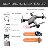 R20 Cross-Border Drone GPS HD Aerial Photography 4K Dual-Camera Optical Flow Positioning Quadcopter 6K Return To Follow - Livefree