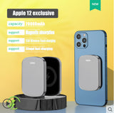 MagSafe magnetic absorption wireless power bank 20000 Ma portable apple 12promax Huawei millet back clip - Livefree