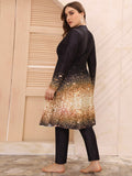 Plus Graphic Long Sleeve Burkini - shop.livefree.co.uk