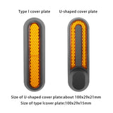 4pcs Protect Wheels Cover Hubs Cap Protective Warn Shells Reflective Stickers for Scooter M365 pro2 pro 1s Scooter Accessories - Livefree