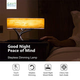 Modern led table lamp for bedroom dimmable bluetooth Speaker phone Charger wireless desk lamp bedside lamp table light tree lamp - Livefree