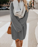 Plush Pullover Long Sweater Women Yellow Black Pink Christmas Sweater Dress Autumn Winter Jersey Jumper Robe Pull Femme - Livefree
