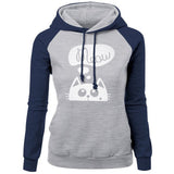 Autumn Winter New Hoodies For Women Sweatshirt Kawaii CAT MEOW Print Fashion Hoody Kpop Sweatshirts Raglan Harajuku Hoodie - Livefree