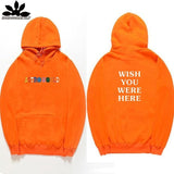 TRAVIS SCOTT ASTROWORLD WISH YOU WERE HERE HOODIES fashion letter ASTROWORLD HOODIE streetwear Man woman Pullover Sweatshirt - Livefree
