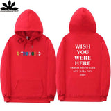 TRAVIS SCOTT ASTROWORLD WISH YOU WERE HERE HOODIES fashion letter ASTROWORLD HOODIE streetwear Man woman Pullover Sweatshirt - Livefree