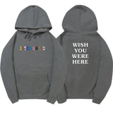 TRAVIS SCOTT ASTROWORLD WISH YOU WERE HERE HOODIES fashion letter ASTROWORLD HOODIE streetwear Man woman Pullover Sweatshirt - Livefree