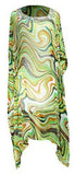 Peach Couture Bohemian Summer Tunic Beach Cover Up Dress with - shop.livefree.co.uk