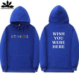 TRAVIS SCOTT ASTROWORLD WISH YOU WERE HERE HOODIES fashion letter ASTROWORLD HOODIE streetwear Man woman Pullover Sweatshirt - Livefree