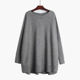Oversized Knitting Sweater Loose Fit  Turtleneck Long Sleeve Women Pullovers New Fashion Tide Spring Autumn  19A-a43 - Livefree