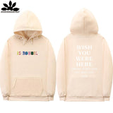 TRAVIS SCOTT ASTROWORLD WISH YOU WERE HERE HOODIES fashion letter ASTROWORLD HOODIE streetwear Man woman Pullover Sweatshirt - Livefree