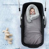 Newborn Baby Winter Warm Sleeping Bags Infant Button Swaddle Wrap Swaddling Stroller Wrap Toddler Blanket Children Sleeping Bags - Livefree