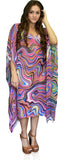 Peach Couture Bohemian Summer Tunic Beach Cover Up Dress with - shop.livefree.co.uk