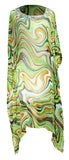 Peach Couture Bohemian Summer Tunic Beach Cover Up Dress with - shop.livefree.co.uk