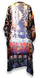 Peach Couture Bohemian Summer Tunic Beach Cover Up Dress with - shop.livefree.co.uk