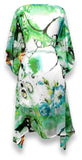 Peach Couture Bohemian Summer Tunic Beach Cover Up Dress with - shop.livefree.co.uk