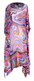 Peach Couture Bohemian Summer Tunic Beach Cover Up Dress with - shop.livefree.co.uk