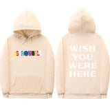 TRAVIS SCOTT ASTROWORLD WISH YOU WERE HERE HOODIES fashion letter ASTROWORLD HOODIE streetwear Man woman Pullover Sweatshirt - Livefree