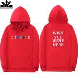 TRAVIS SCOTT ASTROWORLD WISH YOU WERE HERE HOODIES fashion letter ASTROWORLD HOODIE streetwear Man woman Pullover Sweatshirt - Livefree