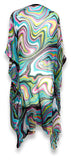 Peach Couture Bohemian Summer Tunic Beach Cover Up Dress with - shop.livefree.co.uk