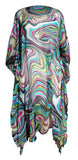 Peach Couture Bohemian Summer Tunic Beach Cover Up Dress with - shop.livefree.co.uk