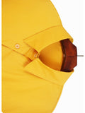 Women Yellow Ruffles Big Size Casual Blouse New Lapel Long Sleeve Loose Fit Shirt Fashion Trend Spring Autumn - Livefree