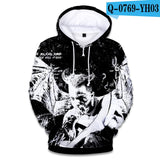 Rapper XXX Tentacion Cotton Hoodies sweatshirts 3D Hip Hop Singer xxxtentacion Uniform mens hoodies Hip Hop sweatshirt - Livefree