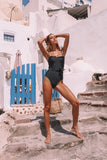 Olympia One-piece Swimsuit - black - shop.livefree.co.uk