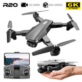 R20 Cross-Border Drone GPS HD Aerial Photography 4K Dual-Camera Optical Flow Positioning Quadcopter 6K Return To Follow - Livefree